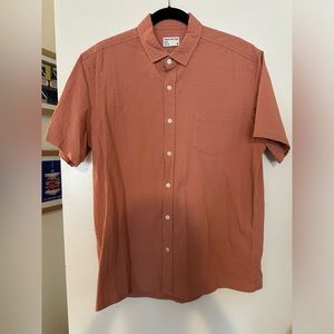 Frank & Oak seersucker button down